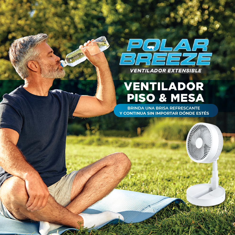 Polar Breeze Fan Ventilador Extensible