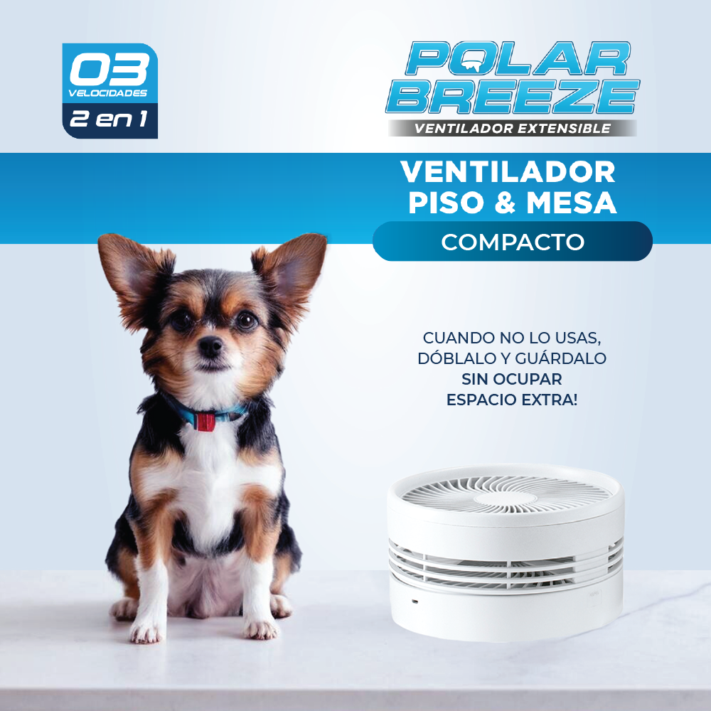 Polar Breeze Fan Ventilador Extensible